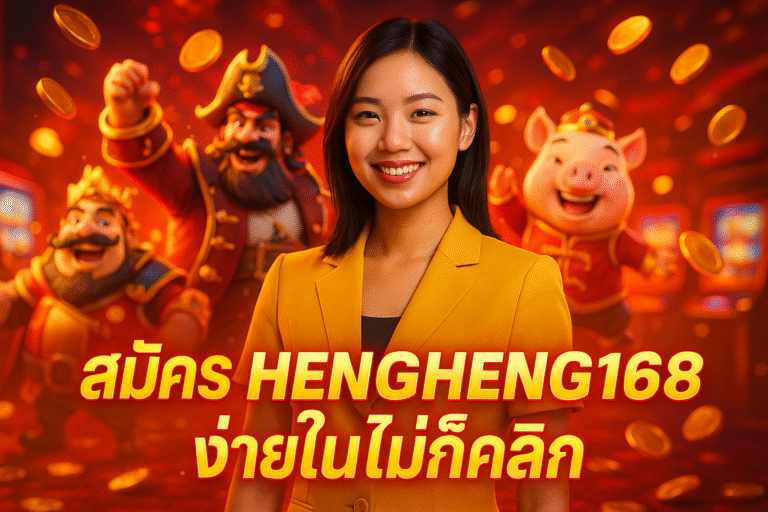สมัคร HENGHENG168 ง่ายในไม่กี่คลิก