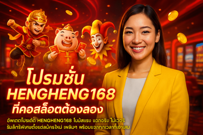 โปรโมชั่น HENGHENG168 ที่คอสล็อตต้องลอง