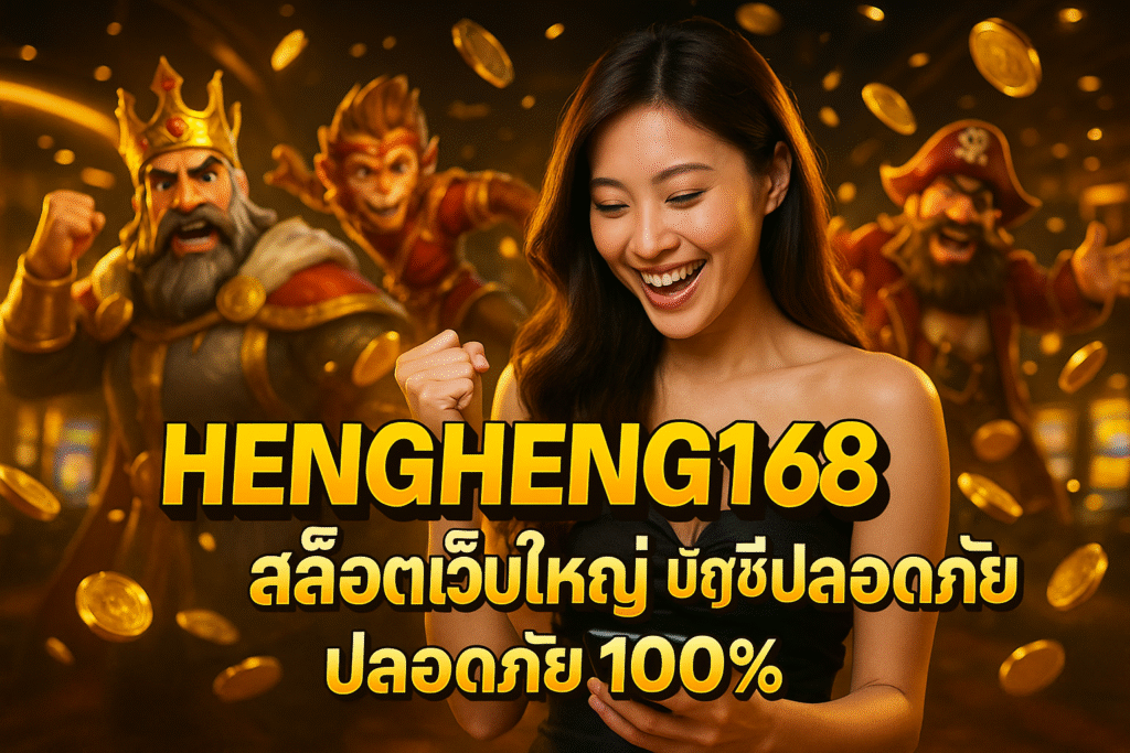 HENGHENG168 สล็อตเว็บใหญ่ บัญชีปลอดภัย ปลอดภัย100%