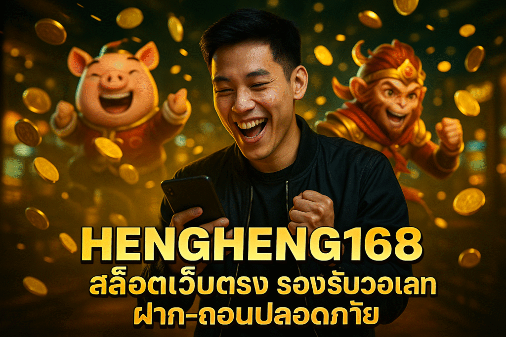 HENGHENG168 สล็อตเว็บตรง รองรับวอเลท ฝาก-ถอนปลอดภัย